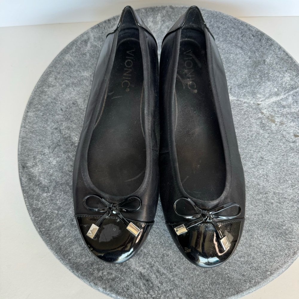Vionic Minna Bow Ballet Flats Slippers Shoes 6 - Picture 2 of 11